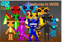 Creatures in WOG Poster